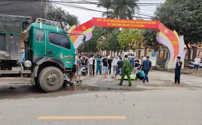 Nam sinh tử vong thương tâm sau va chạm với xe tải - 1