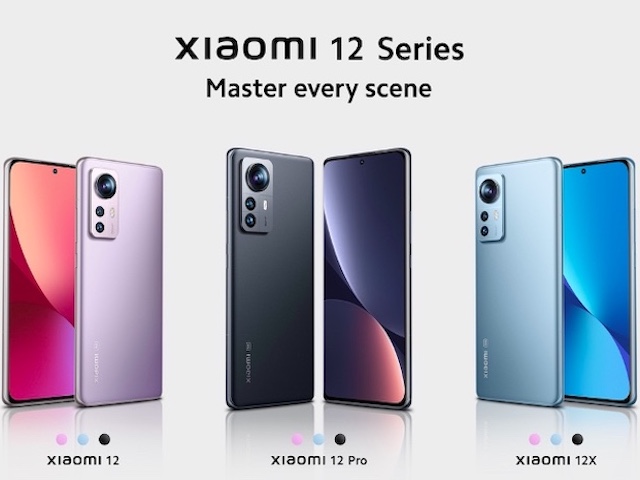 Bộ ba Xiaomi 12 series trình làng, tích hợp sạc siêu tốc