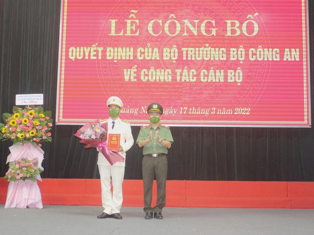 Thư ký Thứ trưởng Bộ Công an làm Phó Giám đốc Công an tỉnh Quảng Nam - 1