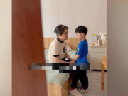 Mẹ chồng thì thầm với cháu trai, con dâu đứng ngoài nghe mà bật khóc nức nở