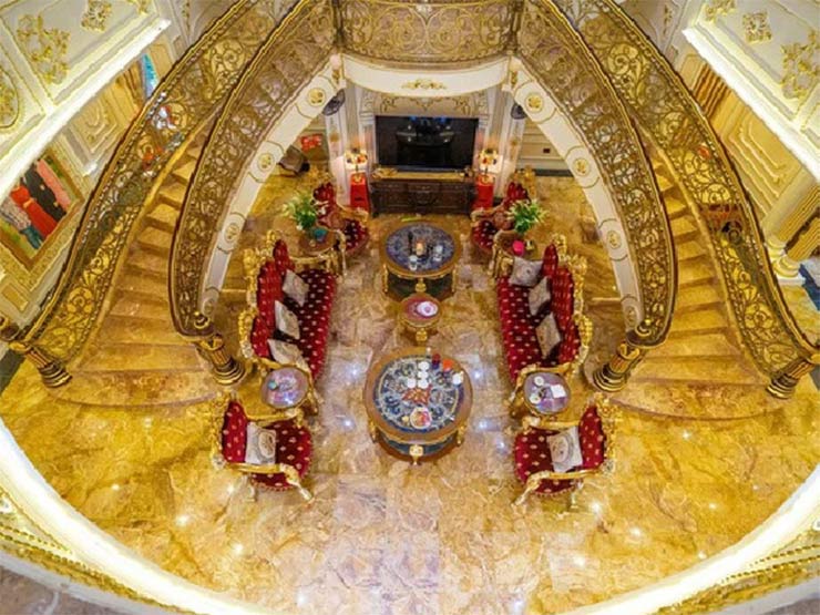 Choáng ngợp lâu đài "khủng" 100 tỷ của đại gia Thanh Hóa, cực kỳ lộng lẫy và hoành tráng - 6