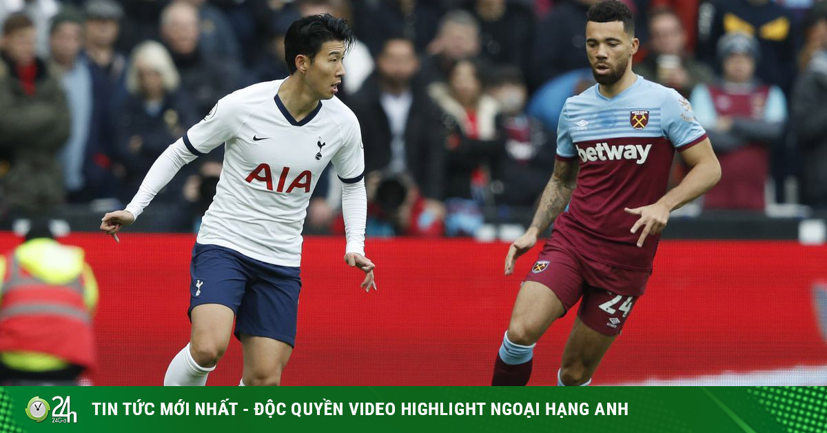 Trực tiếp bóng đá Tottenham - West Ham: Son Heung Min nhấn chìm đội khách (Hết giờ)