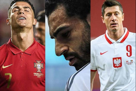 Hùng hậu dàn SAO dễ lỡ World Cup: Ronaldo & Lewandowski lo sốt vó, Salah - Mane "tử chiến"