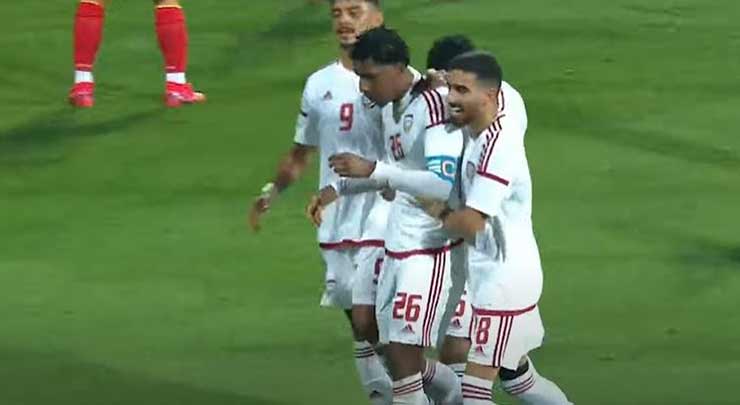 Video bóng đá U23 Trung Quốc - U23 UAE: Bước ngoặt từ quả phạt góc  (Dubai Cup) - 2