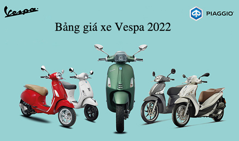 Bảng giá xe Vespa mới nhất đầy đủ phiên bản tháng 4/2022 - 1