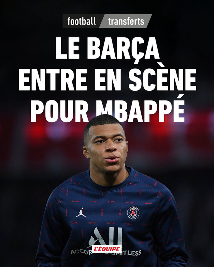 Barca Bất Ngờ Tranh Mbappe Với Real, Tạo 
