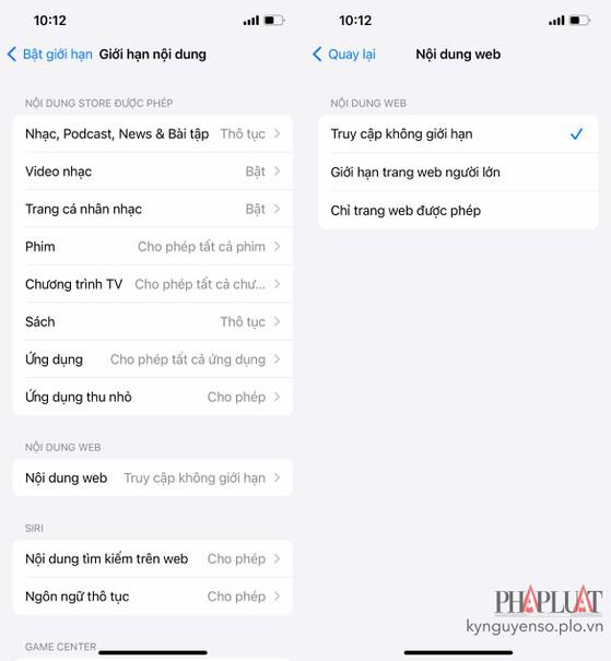 Cách chặn các trang web độc hại trên iPhone - 2