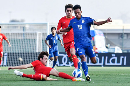 Video bóng đá U23 Thái Lan - U23 Trung Quốc: Cú poker đỉnh cao, đại tiệc 6 bàn (Dubai Cup)