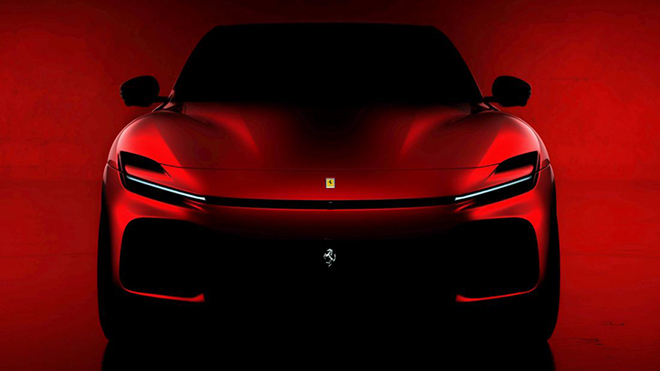Ferrari tung ra những hình ảnh đầu tiên của dòng siêu xe SUV - 1