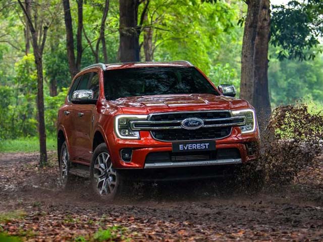 Ford Everest thế hệ mới chốt giá thị trường Thái Lan