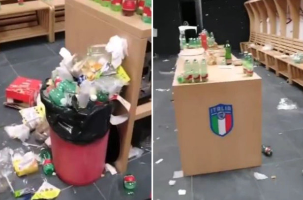 ĐT Italia xả rác bừa bãi gây phẫn nộ, lên án thể thức play-off vòng loại World Cup - 1