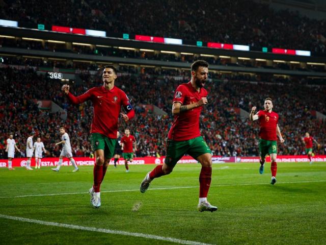 Video bóng đá Bồ Đào Nha - Bắc Macedonia: Fernandes & Ronaldo rực rỡ, ”vé vàng” về tay (Play-off  World Cup)