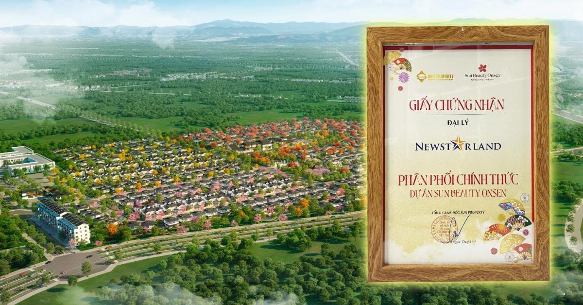 Read more about the article Newstarland – đối tác chiến lược phân phối chính thức dự án Sun Beauty Onsen Quảng Xương Thanh Hóa