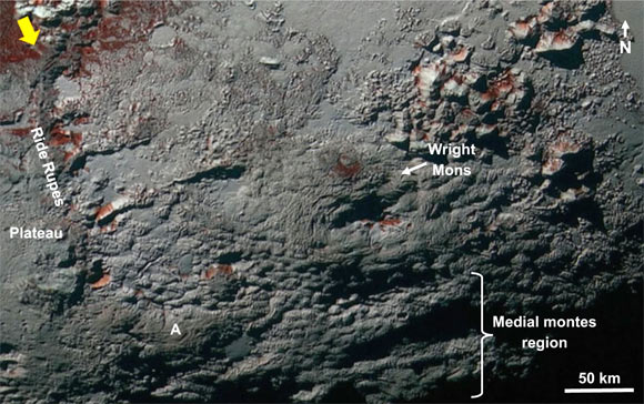 NASA chụp được bề mặt &#34;hành tinh thứ chín&#34; đầy núi lửa băng - 1