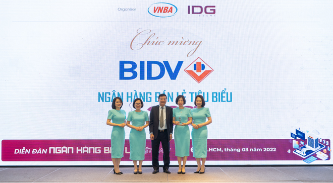 BIDV nhận đồng thời 04 giải thưởng Ngân hàng Việt Nam Tiêu biểu - 2