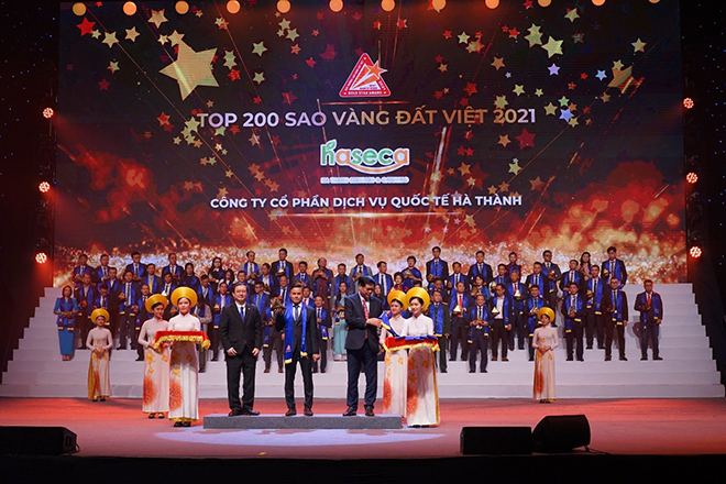 &#34;Cá chép hóa rồng&#34; - Haseca suất sắc nhận giải thưởng Sao Vàng Đất Việt 2021 - 3