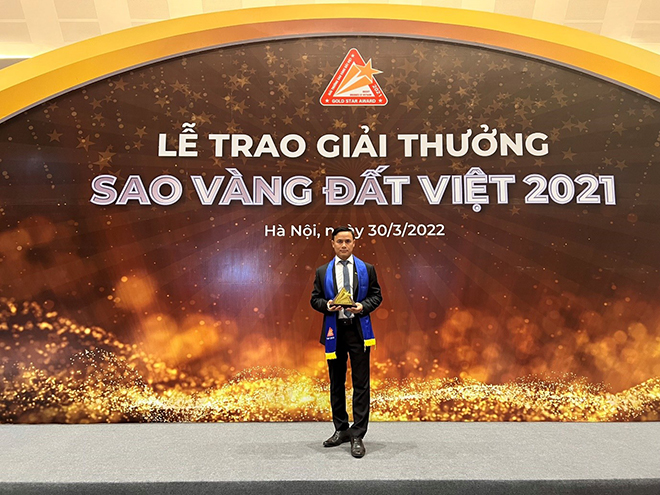 &#34;Cá chép hóa rồng&#34; - Haseca suất sắc nhận giải thưởng Sao Vàng Đất Việt 2021 - 4