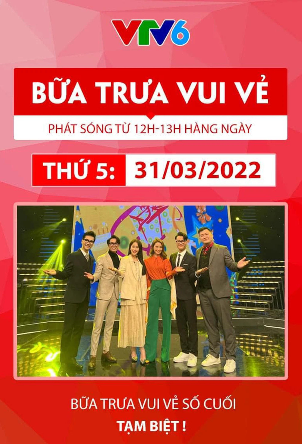 “Bữa trưa vui vẻ” VTV6 ngừng phát sóng sau 8 năm: Lý do là gì? - 1