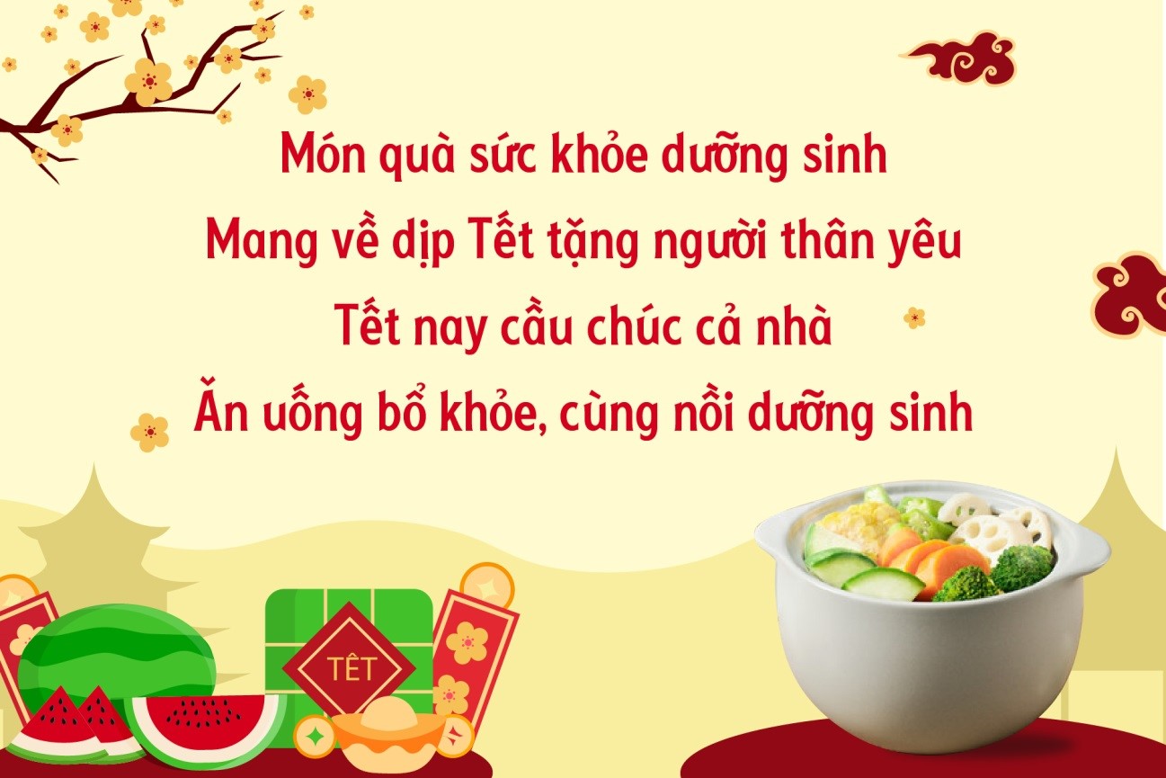 Tết vui khỏe từ những bữa ăn Ngon - Lành của Nồi sứ dưỡng sinh - 1