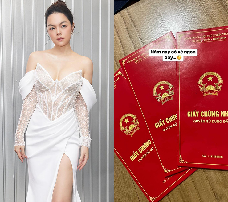 Phạm Quỳnh Anh khoe “sương sương” 3 sổ đỏ ngày giáp Tết: Sự thật tài sản ra sao? - 1