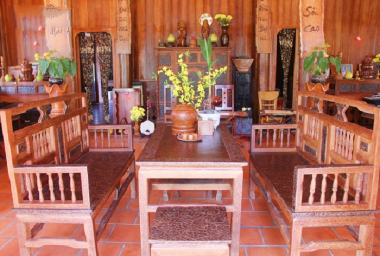 Mãn nhãn ngôi nhà “độc nhất vô nhị” miền Tây được làm từ 4.000 cây dừa lão - 2