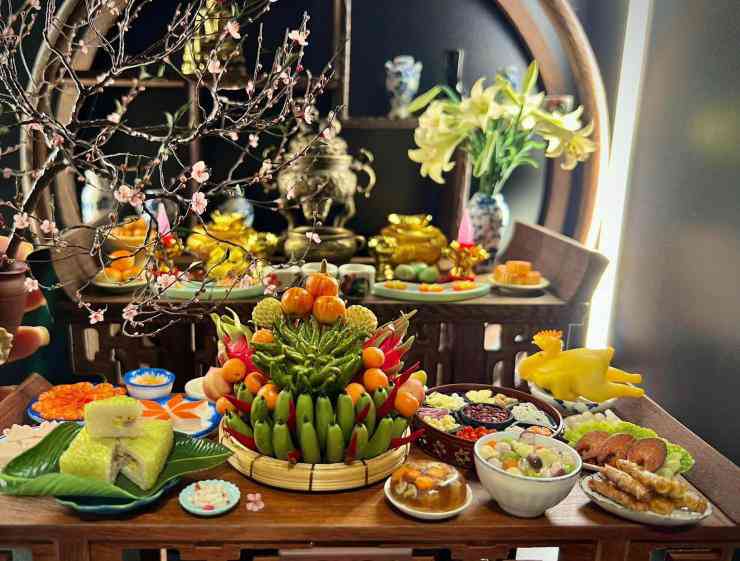 Cúng ông Công ông Táo: 10 mâm cỗ cúng mang bình an, may mắn cho gia chủ đẹp như tranh - 11