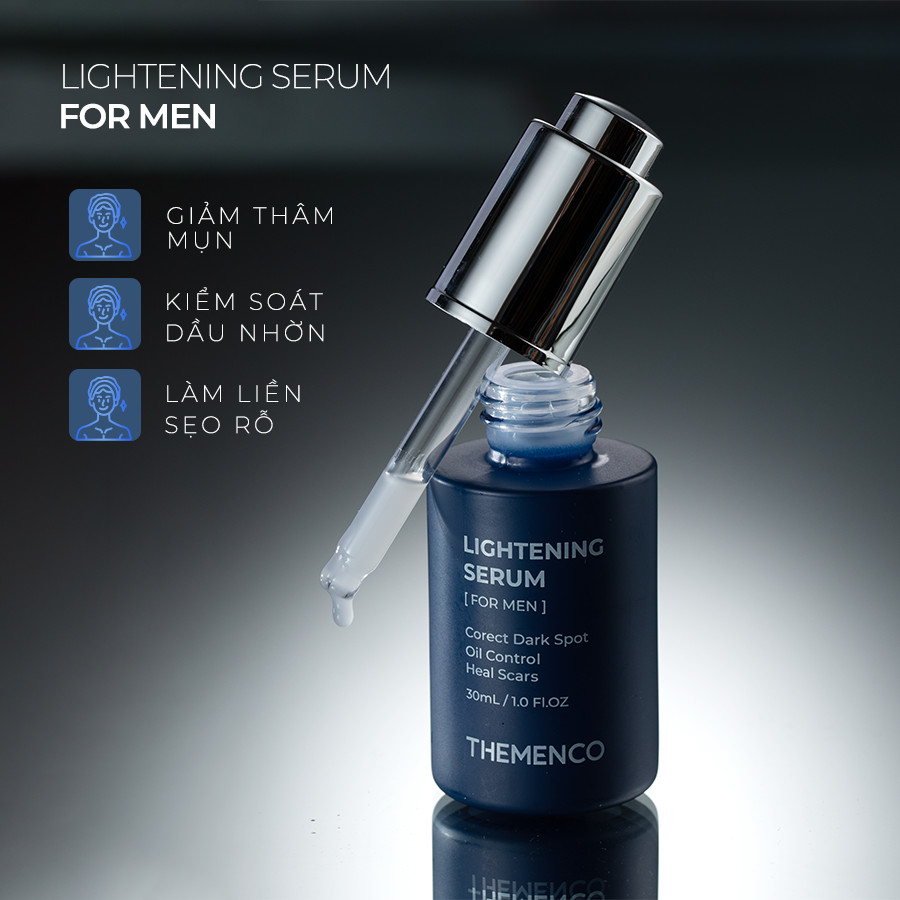 Lightening Serum - Sản phẩm giúp giảm thâm và làm sạch da dành riêng cho nam đến từ The Menco - 1