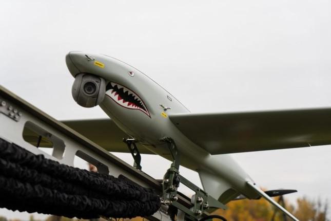 Ukraine tung video máy bay không người lái Shark hoạt động ở vùng Donetsk - 1