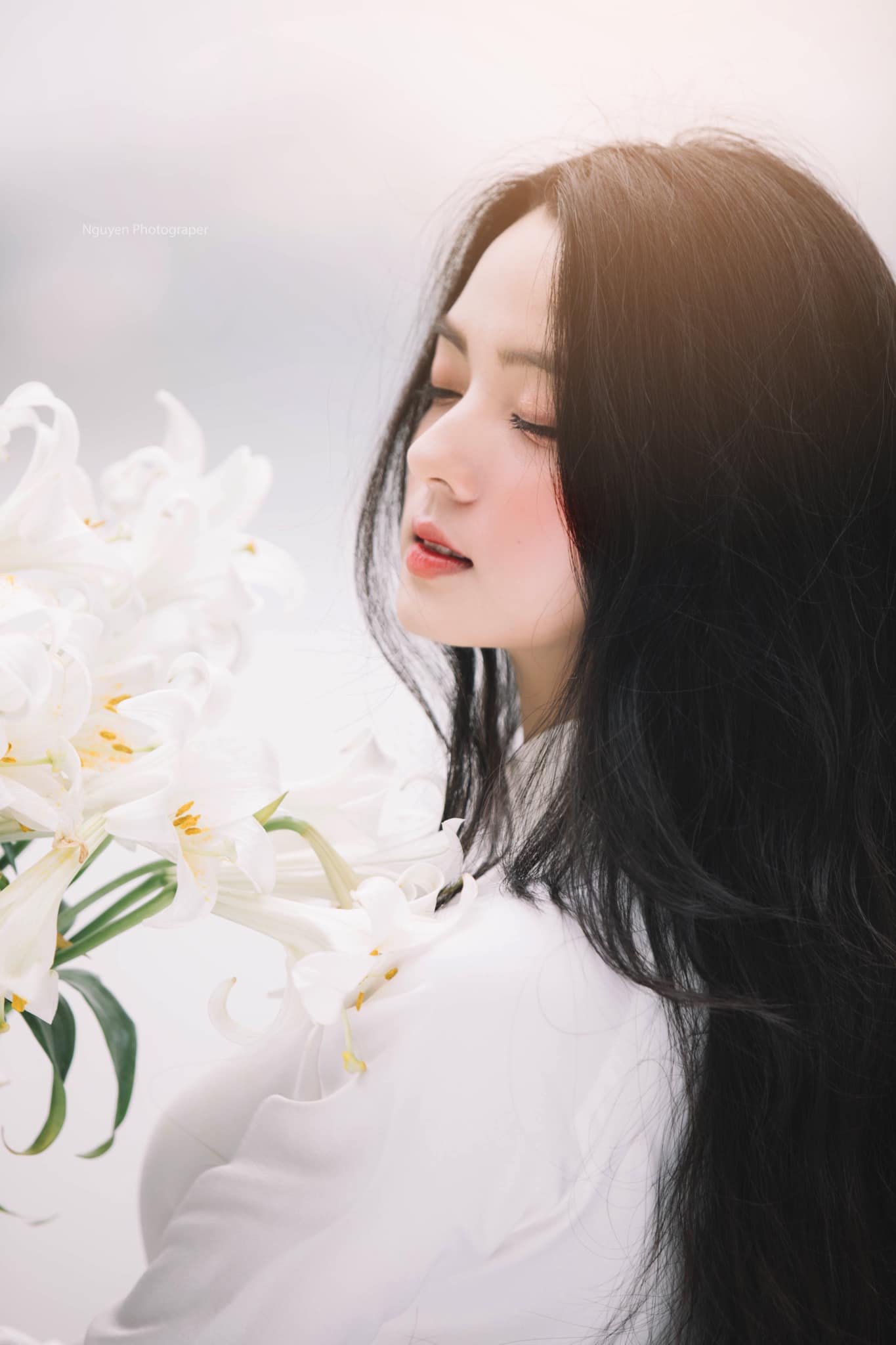 Người đẹp Quảng Nam yêu tà áo dài trắng - 8