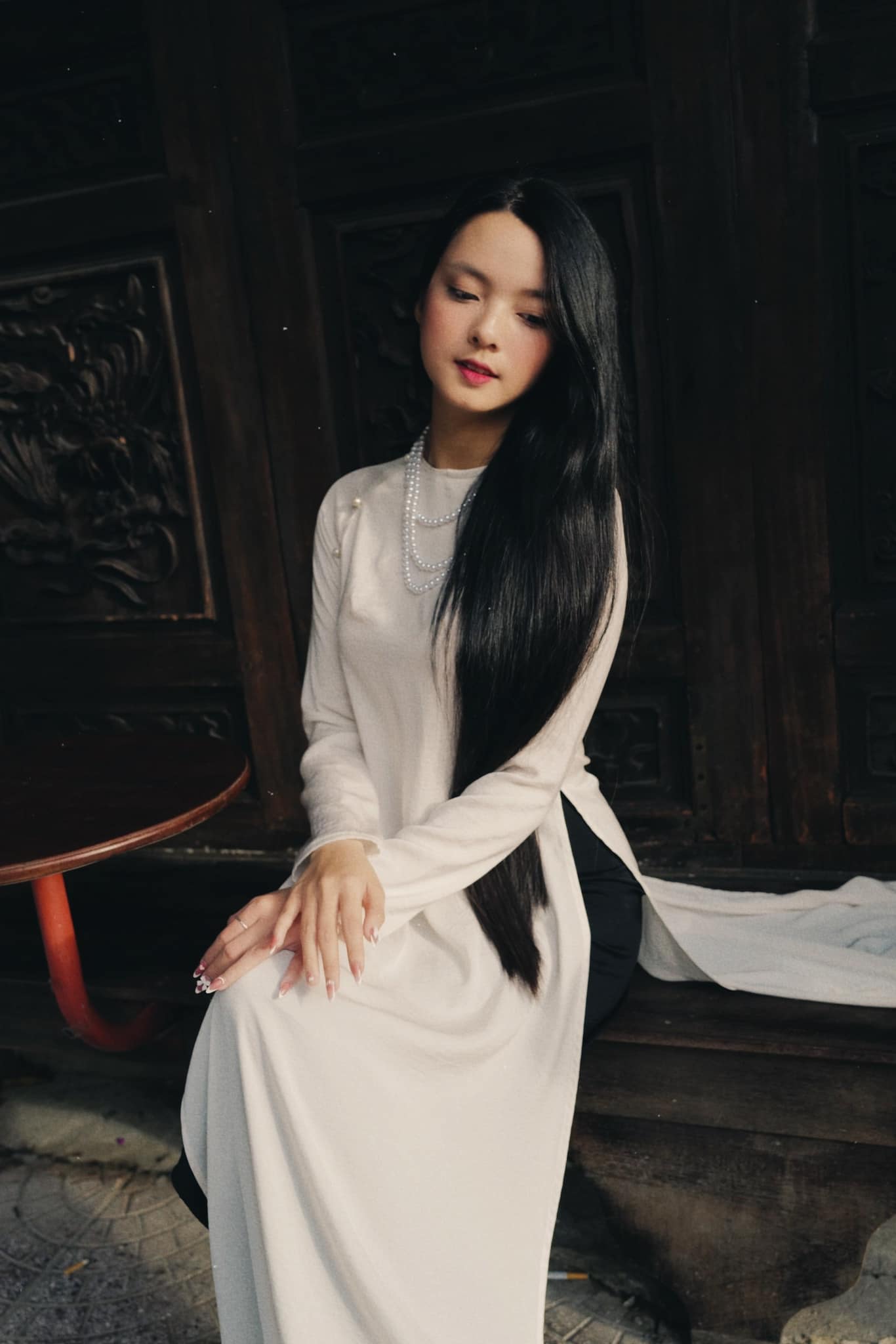 Người đẹp Quảng Nam yêu tà áo dài trắng - 2
