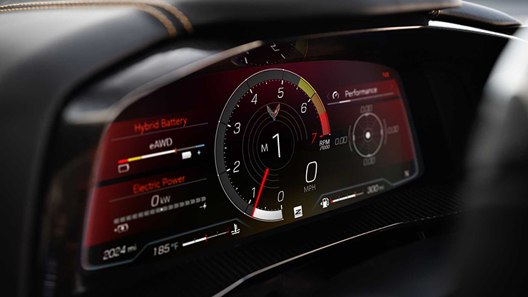 Xe thể thao Chevrolet Corvette E-Ray sở hữu động cơ hybrid trình làng - 11