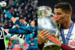 5 khoảnh khắc đẹp của Ronaldo: ”Xe đạp chổng ngược” đẳng cấp, lên đỉnh Euro