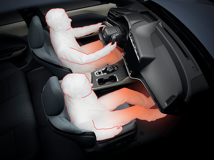Lexus RZ có thêm công nghệ bức xạ thông minh để làm ấm nội thất - 1