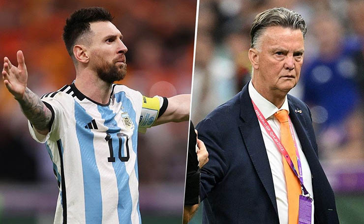 Messi hối hận vì chế nhạo Van Gaal ở World Cup, hé lộ bất ngờ về bức ảnh thế kỷ - 1