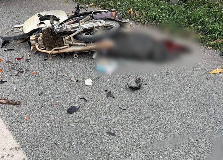 Hà Nội: Tài xế xe máy tử vong sau va chạm với ôtô tải ở cao tốc đại lộ Thăng Long - 2