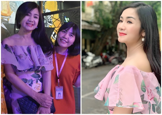 Nhan sắc thật qua camera thường của nữ diễn viên &#34;Lá ngọc cành vàng&#34; - 5