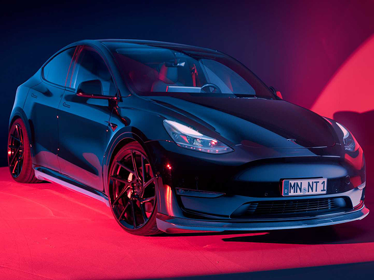 Hãng độ Novitec nâng cấp mẫu xe điện Tesla Model Y trông sẽ ra sao - 1