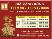 Giá Vàng Rồng Thăng Long - Bảo Tín Minh Châu ngày 05.02.2023