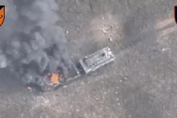 Bộ Quốc phòng Ukraine tung video bắn cháy hệ thống phòng không Nga ở chiến trường