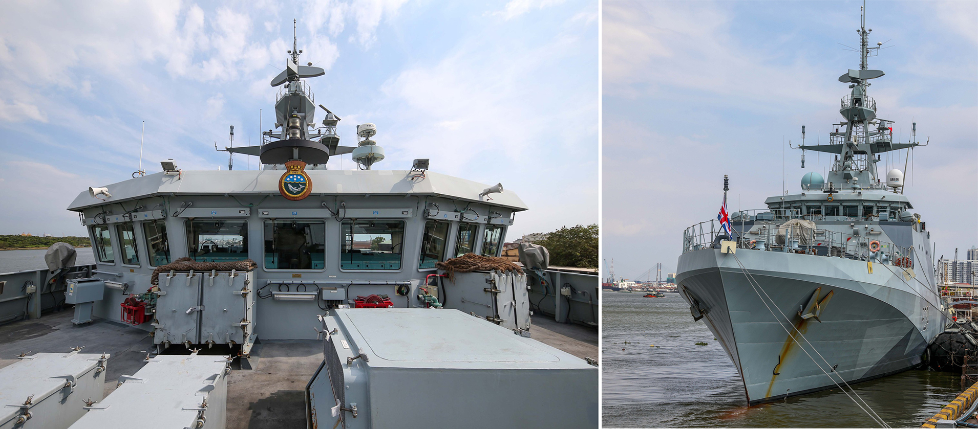 Cận cảnh tàu Hải quân Hoàng gia Anh vừa tới thăm TP HCM - 16