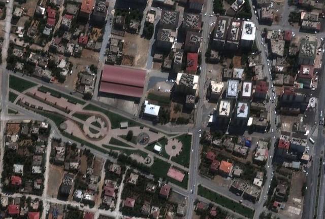 Không ảnh bộc lộ sự tàn phá khủng khiếp của động đất ở Thổ Nhĩ Kỳ - 1