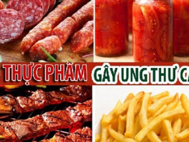 WHO cảnh báo 6 thực phẩm gây ung thư đầu bảng, rút ngắn tuổi thọ mỗi ngày nhưng đang len lỏi trên mâm cơm của người Việt