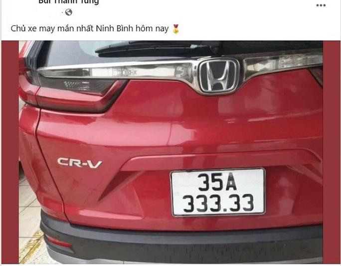 Nhận &#34;quả đắng&#34; sau khi đăng tin thất thiệt về biển số ôtô &#34;VIP&#34; 35A-333.33 - 1