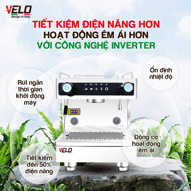 Máy pha cà phê Velo - thương hiệu nổi bật trên thị trường Việt Nam - 3