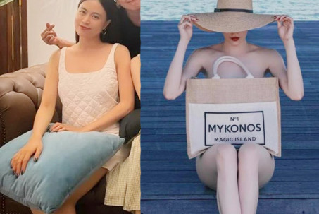 Hoàng Thùy Linh khéo léo che chắn khi diện váy ngắn