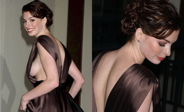Nữ diễn viên Anne Hathaway khiến người hâm mộ không thể rời mắt vì vẻ ngoài kiều diễm.
