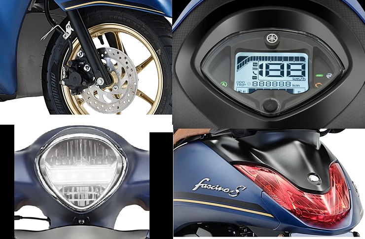 Yamaha Fascino 125 Fi Hybrid trình làng, giá chỉ 22,5 triệu đồng - 2