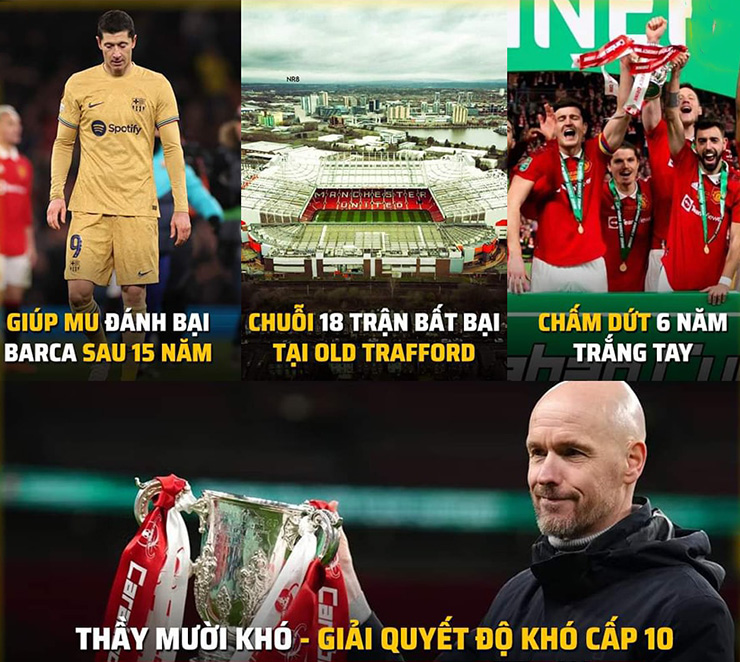 Ảnh chế: HLV Ten Hag giúp MU nâng cúp, fan đua nhau mở hội ăn mừng Ảnh Chế: Hlv Ten Hag Giúp Mu Nâng Cúp, Fan Đua Nhau Mở Hội Ăn Mừng