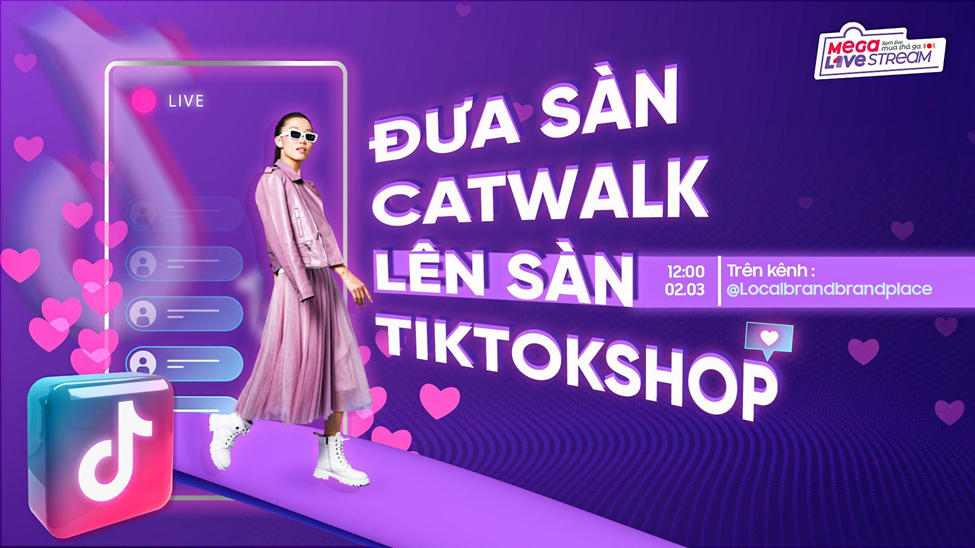 YeaH1 Up đưa sàn catwalk lên sàn TikTok Shop, lập chuẩn mực mới cho bán hàng livestream - 1