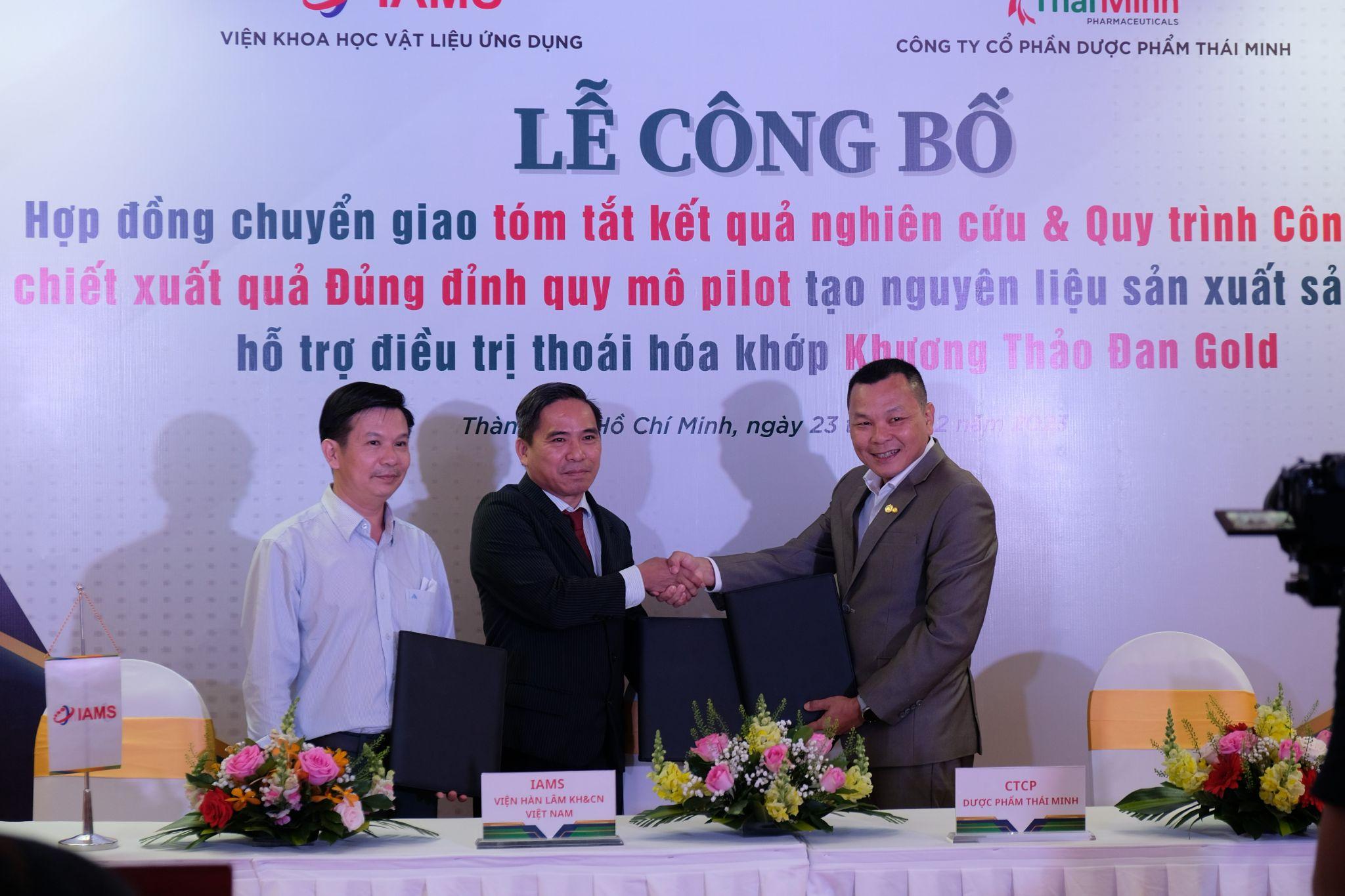 Tin vui: Chuyển giao công nghệ ứng dụng hoạt chất từ cây đủng đỉnh giúp hỗ trợ giảm đau xương khớp “cực nhạy” - 1
